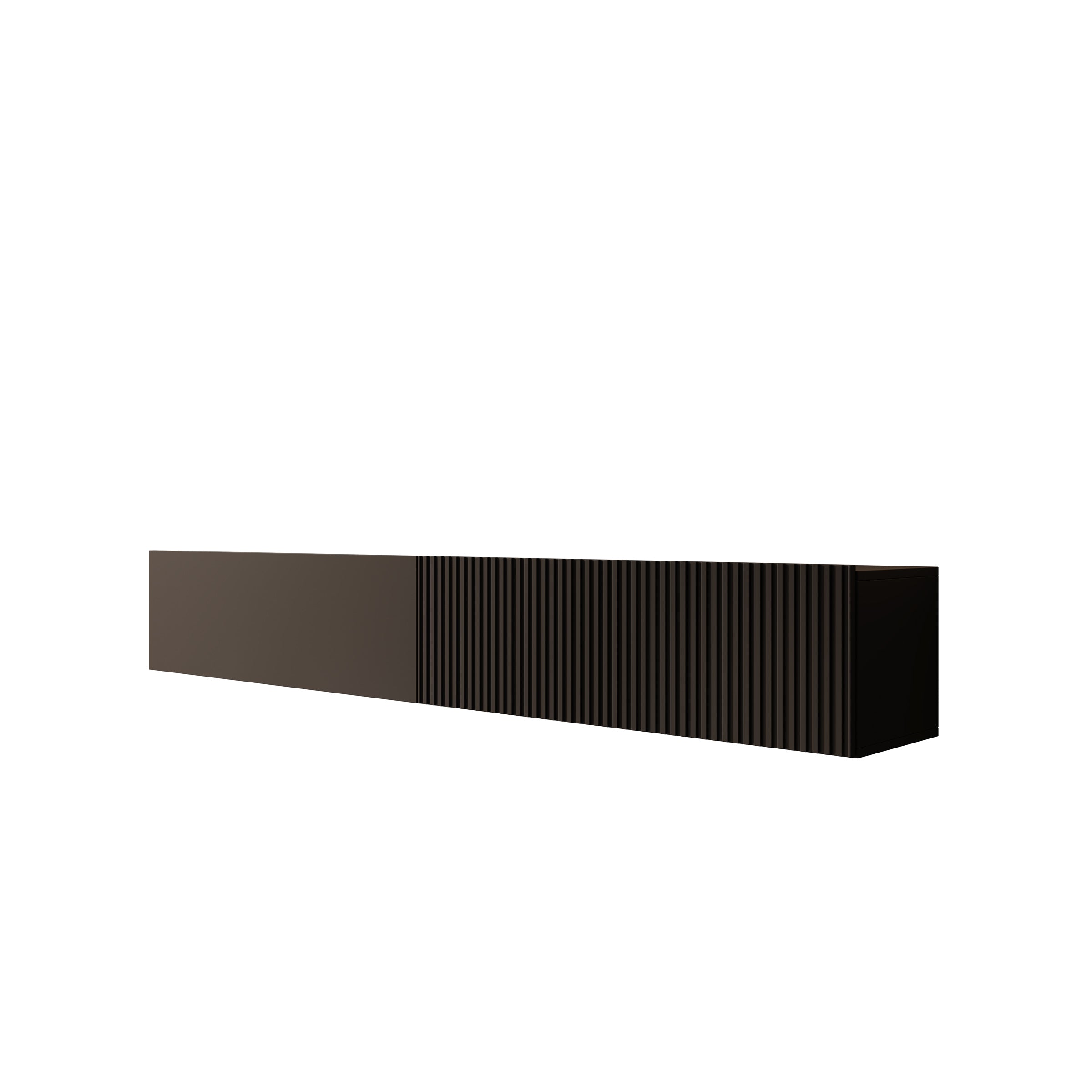 Cruzar - TV-Meubel - Zwart - 200x30x31 cm