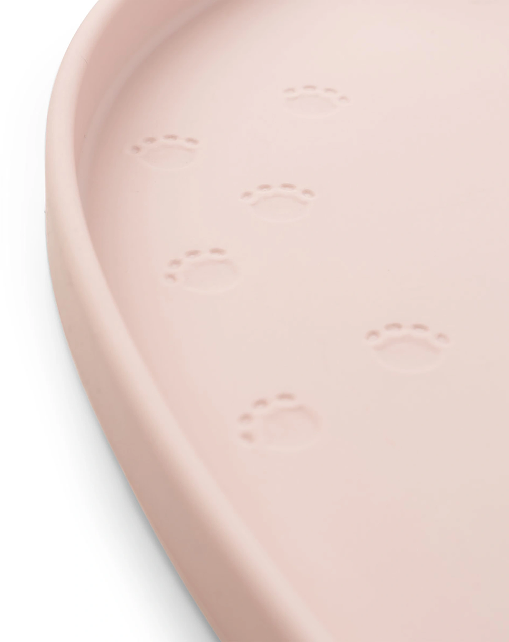 Silikon-Tischset ELPHEE mit hohem Rand in rosa