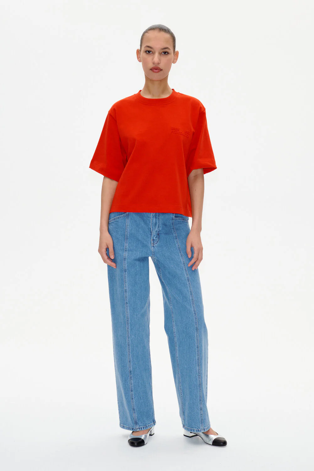 Baum und Pferdgarten  Nara Straight-leg jeans - Blue Vintage Denim