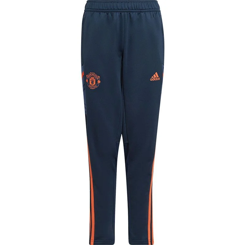 Manchester United Trainingsbroek Kids 2022-2023 Blauw/Oranje