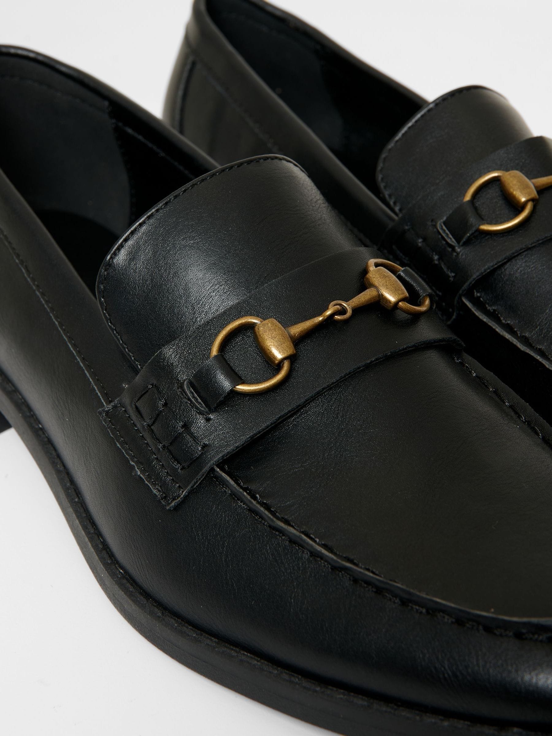 Zwart - Threadbare Snaffle Loafers