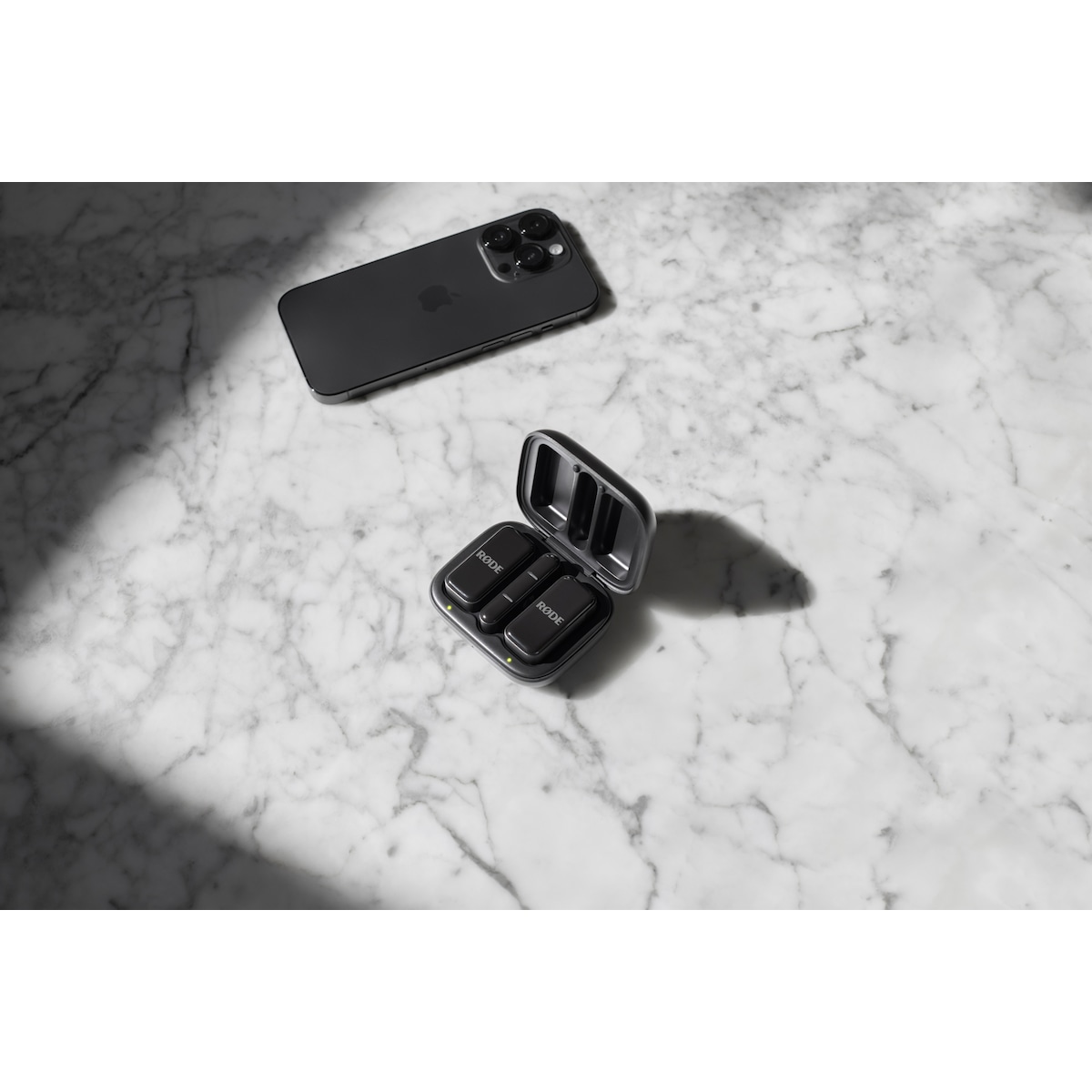 Røde Wireless Micro mikrofon og mottaker sett (USB-C, sort)