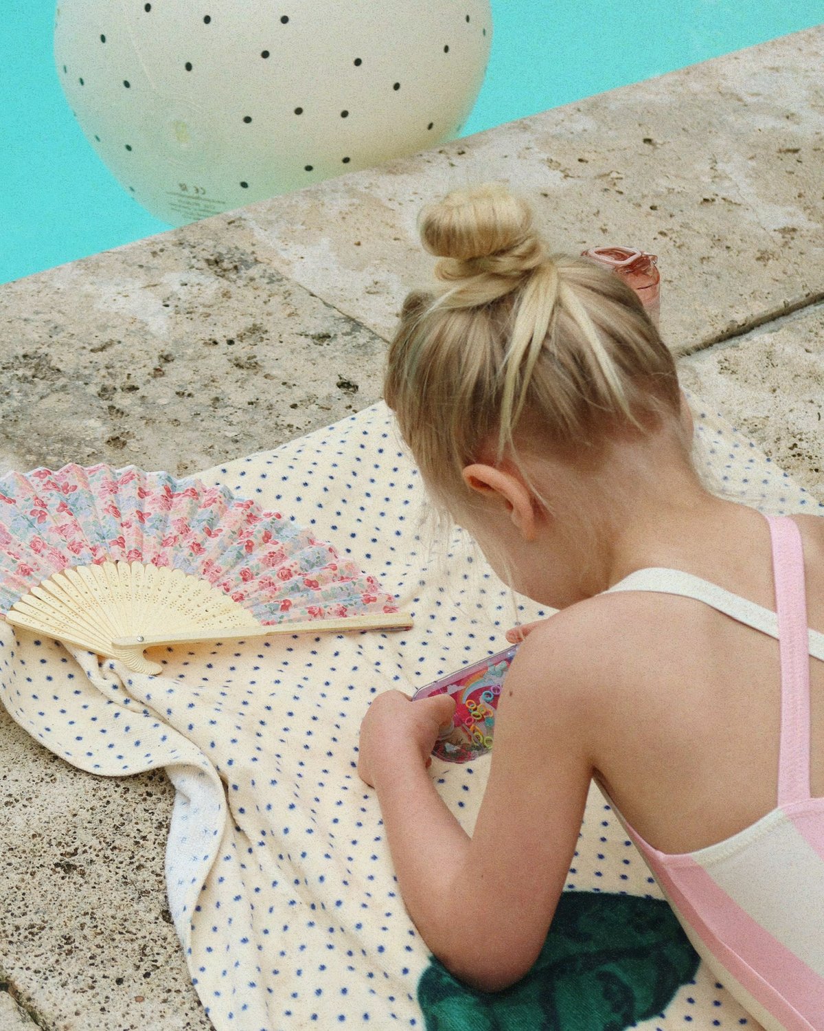 Strandhåndkle 100x70cm – 100% Øko Bomull | Beach Towel