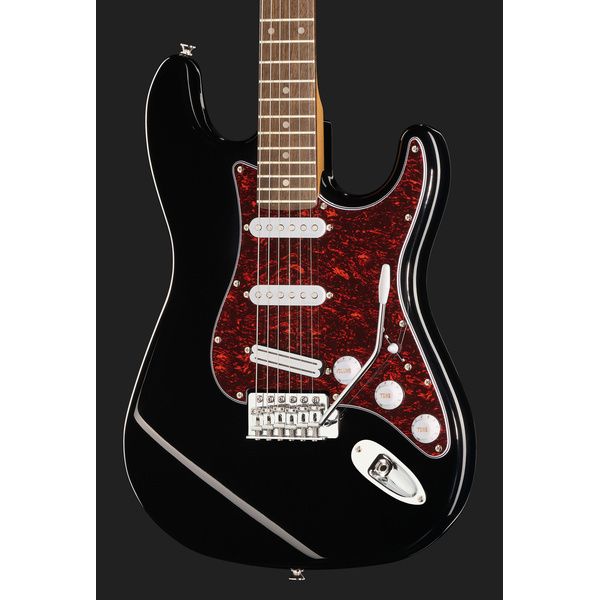 Harley Benton ST-62BK Hot Rod Mooer Bundle
