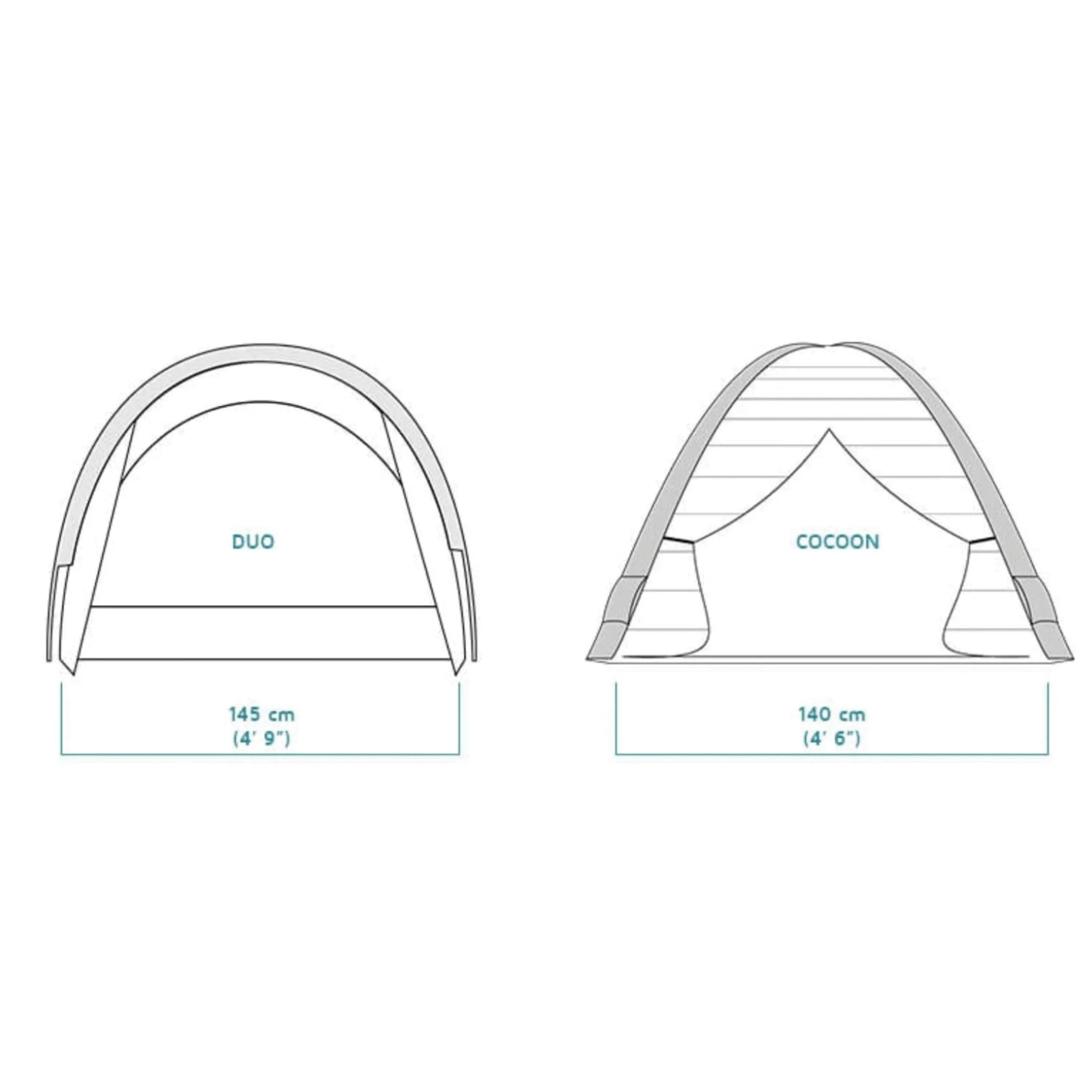 Crua Outdoors -  Zelt Crua Duo Maxx Lightweight 3 Personen