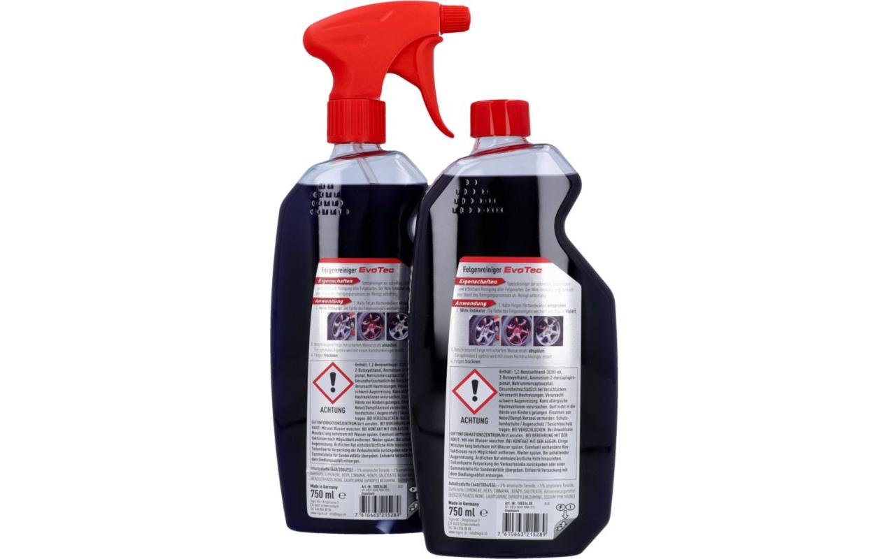 EvoTec Doppelpack 750 mlEffektive Reinigung durch selbstaktive Wirkstoffe mit Farbwechselindikator
