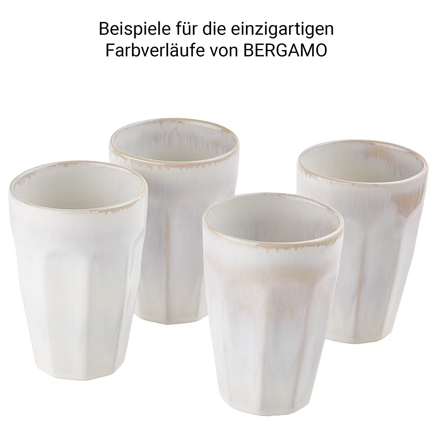 BERGAMO Latte Macchiato Tasse