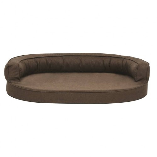 Cama ergonômica para cães Vidaxl marrom