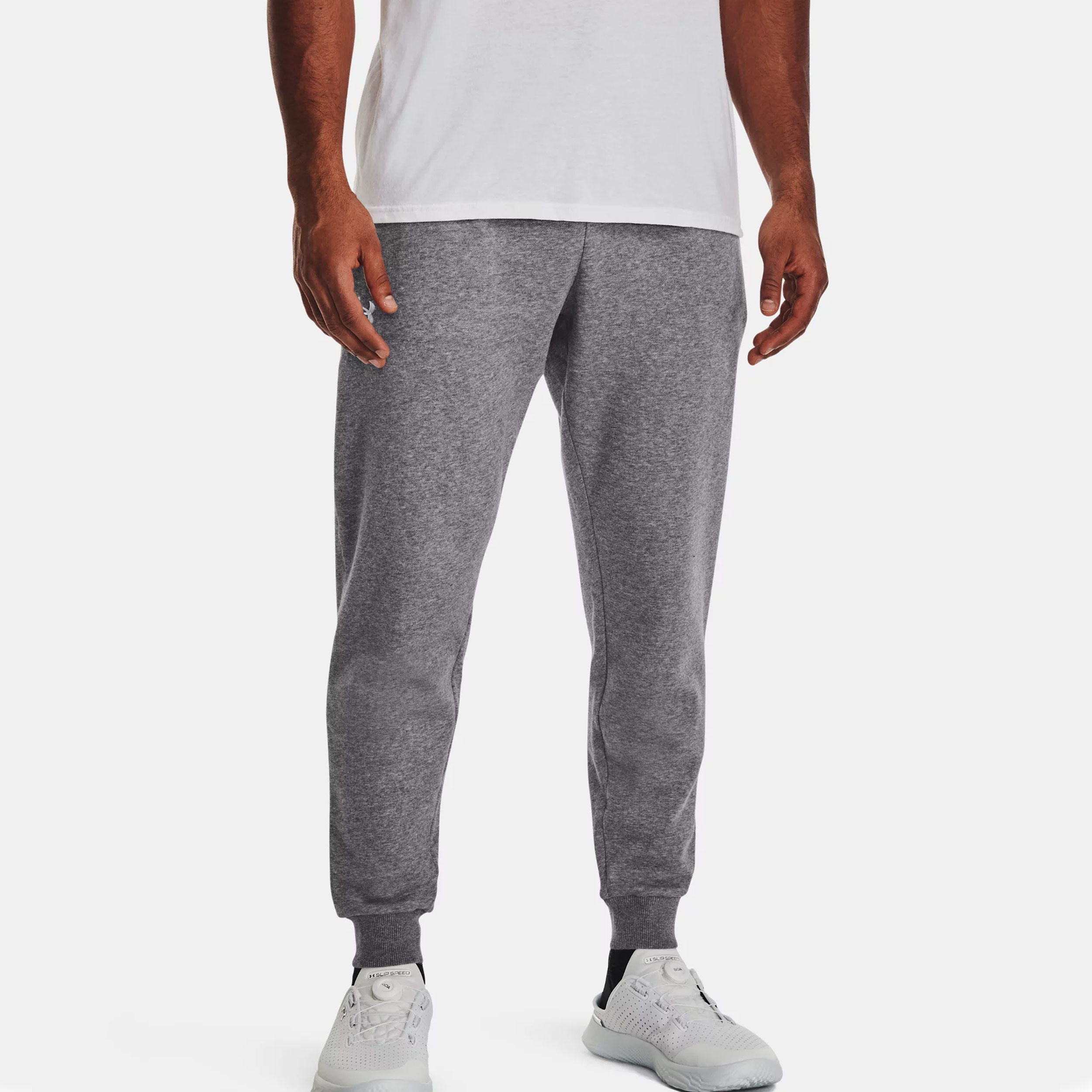 Under Armour Rival Pantalon Survêtement Hommes - Gris