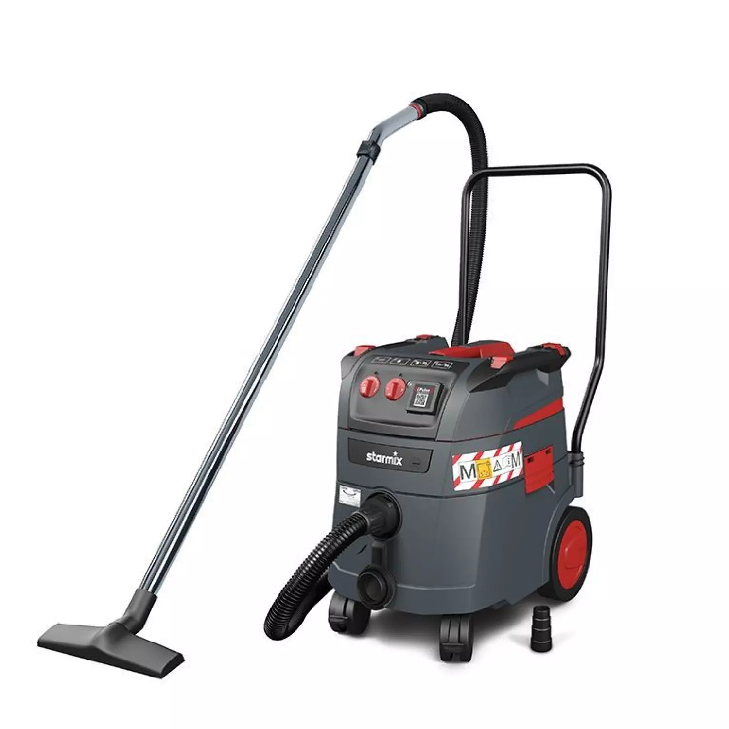 Starmix iPulse M-1635 Safe Plus Bouwstofzuiger met rijbeugel - 1600W - M-klasse - 35L