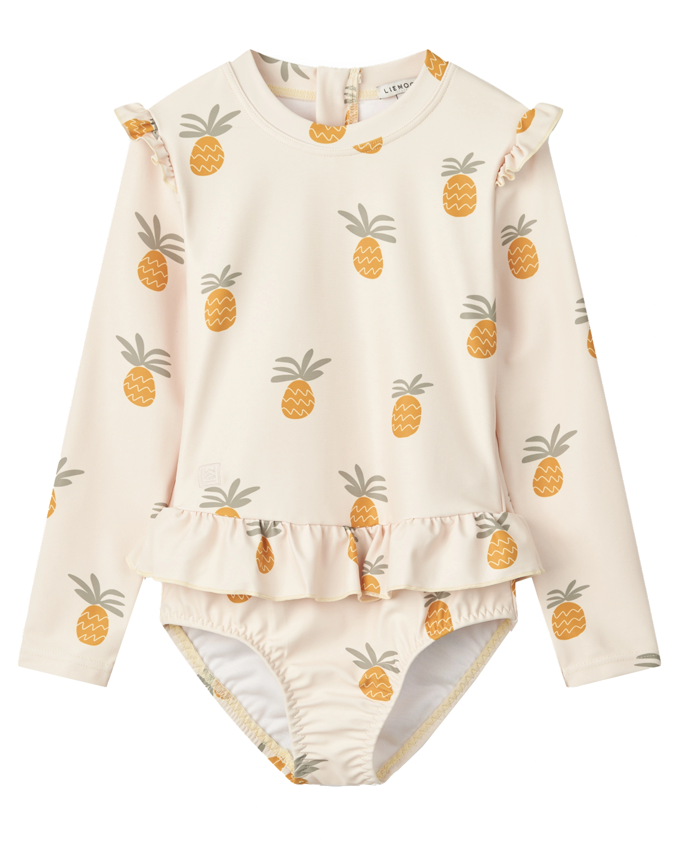 Langarm-Badeanzug SILLE in cream