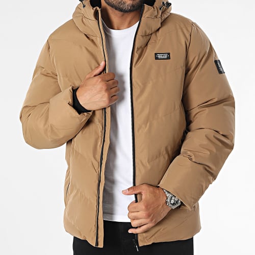 Doudoune Capuche Interest P6101M Beige