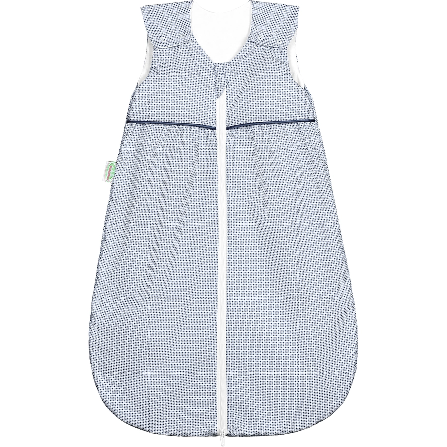 odenwälder Jersey Schlafsack Anni square navy 70cm - 130cm