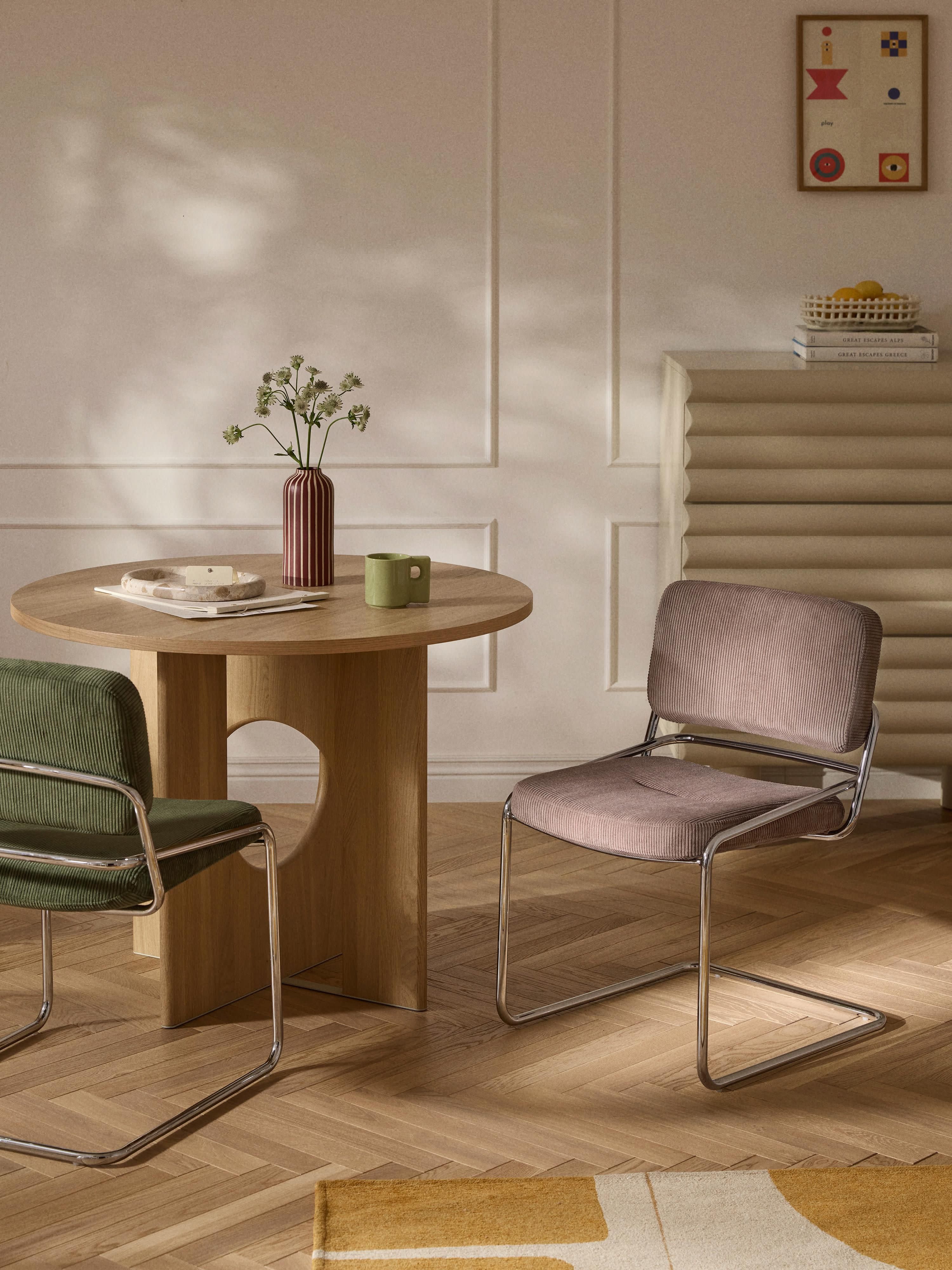 Corduroy cantilever stoel Don