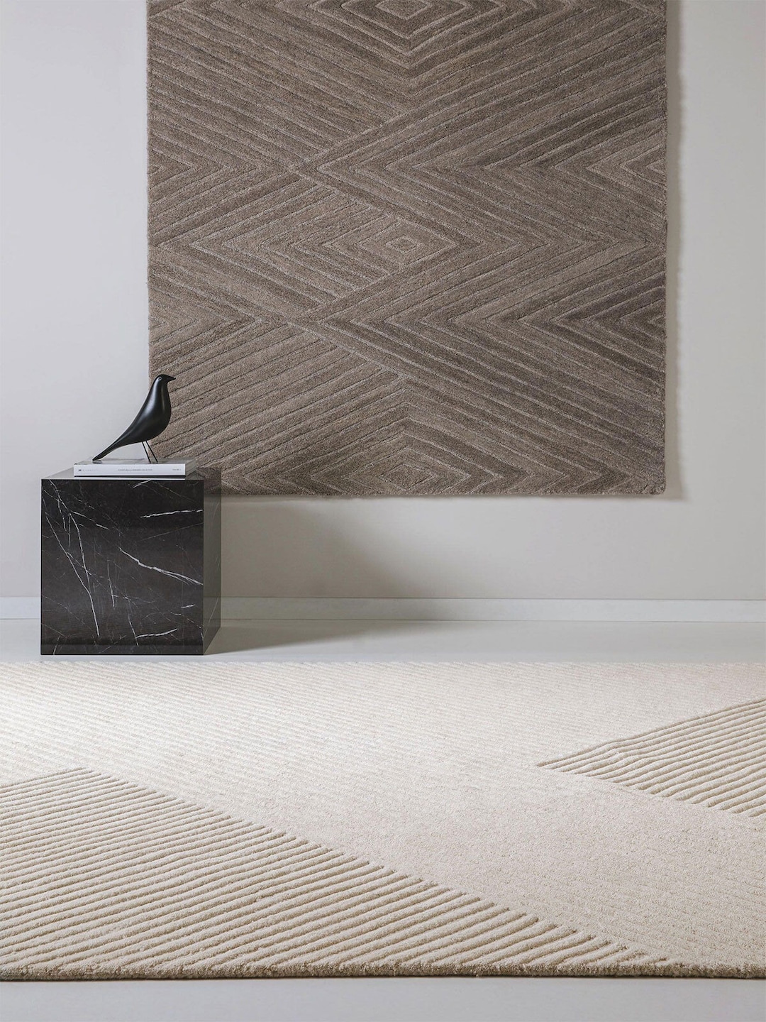 benuta pure Wollteppich YANIS 160 x 230 cm ivory