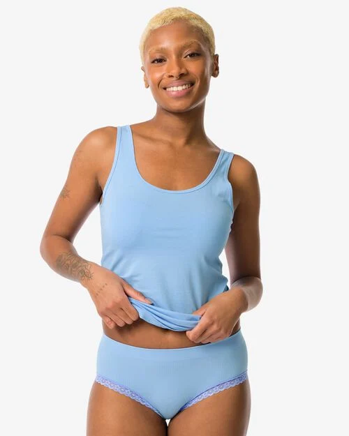 hipster femme sans coutures côte bleu