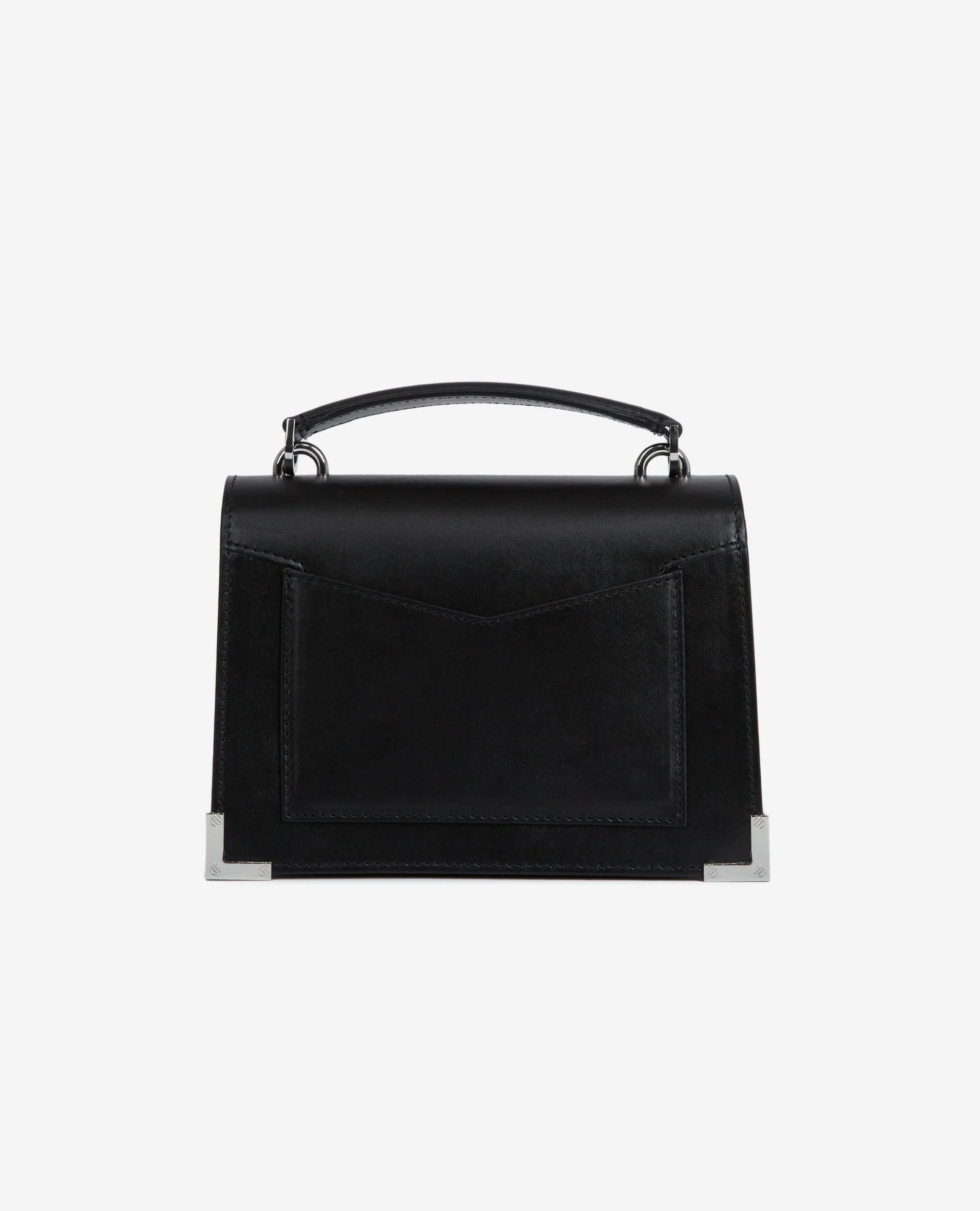 Sac Emily small en cuir noir