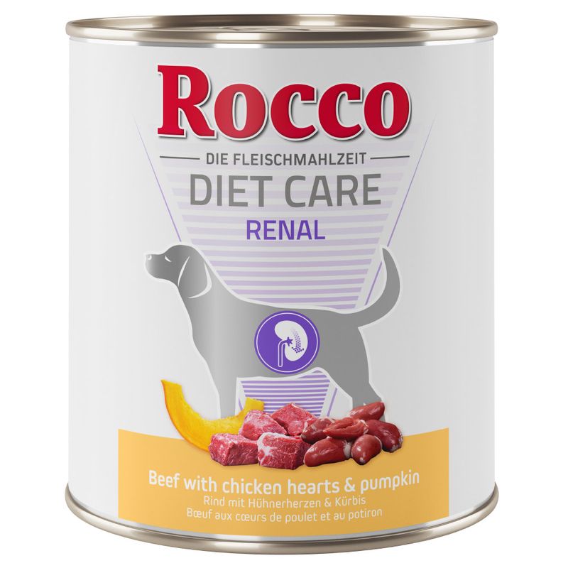 Rocco Diet Care Renal bœuf, cœurs de poulet, potiron pour chien