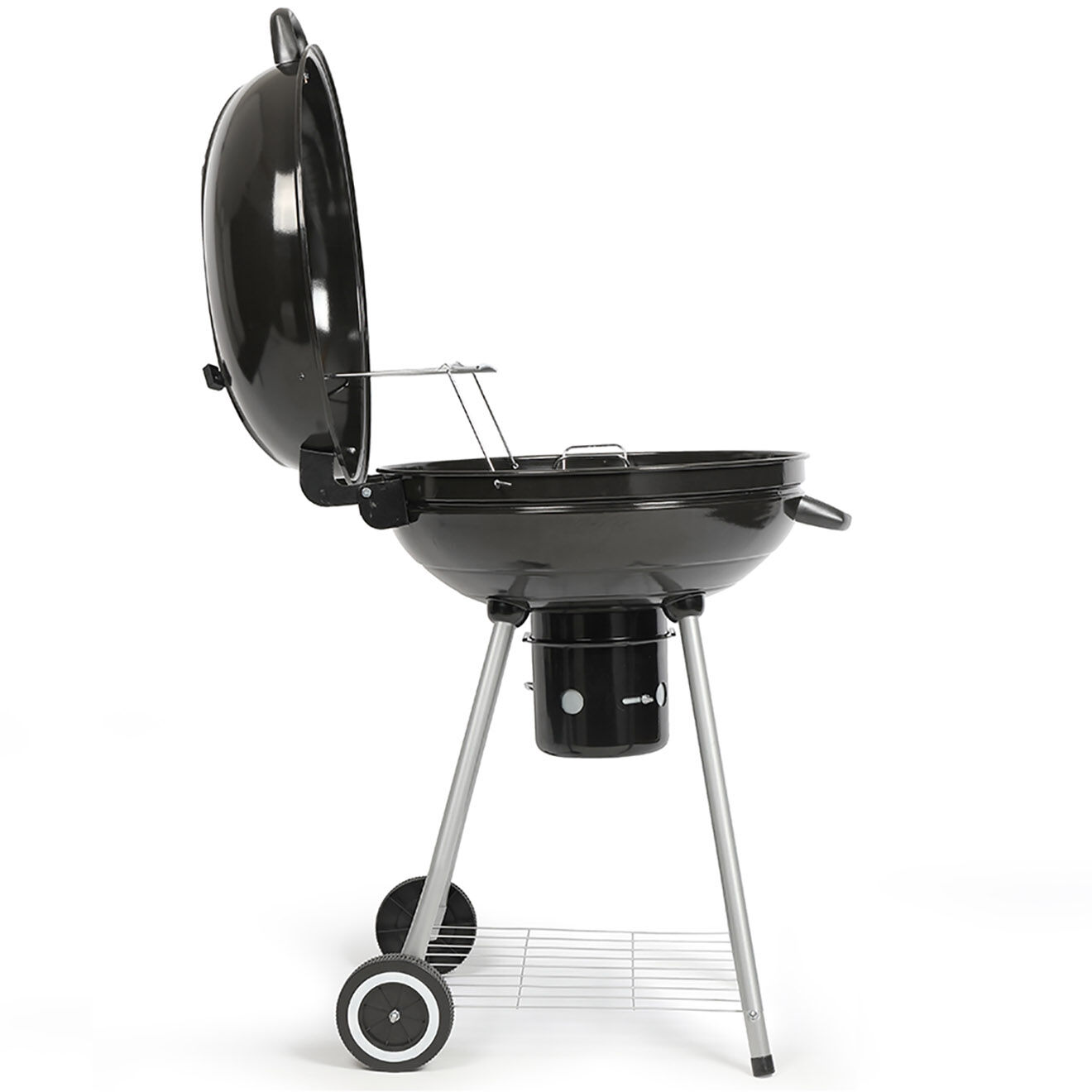 Livoo Barbecue à charbon noir - 63x58x25 cm