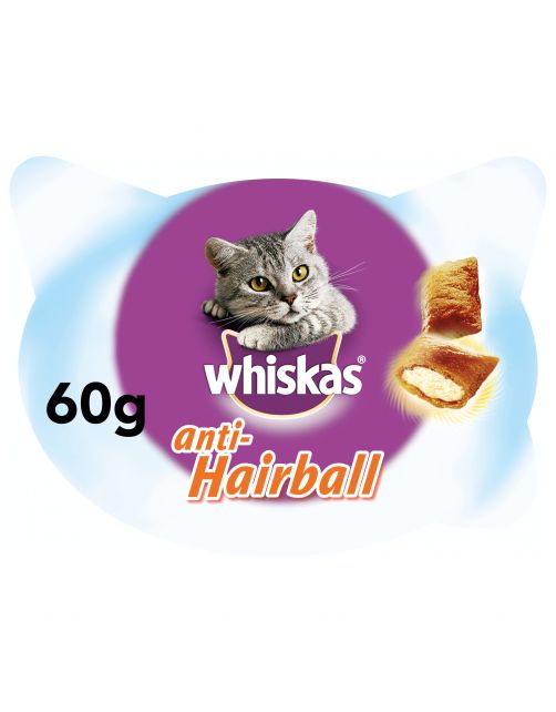 Whiskas Snack Anti Hairball - Kattensnack - Naturel 60 g