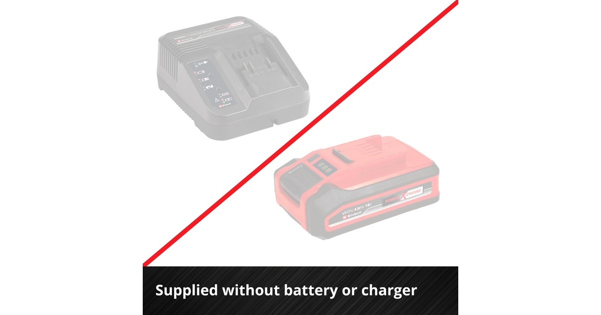 EINHELLGE-LB 36/210 Li E-Solo bladblazer  (Rood/zwart, Accu en oplader niet inbegrepen)
