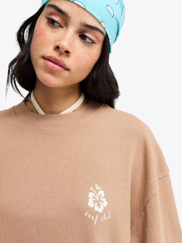 My Boyfriend T-Shirt à manches courtes Marron Femme