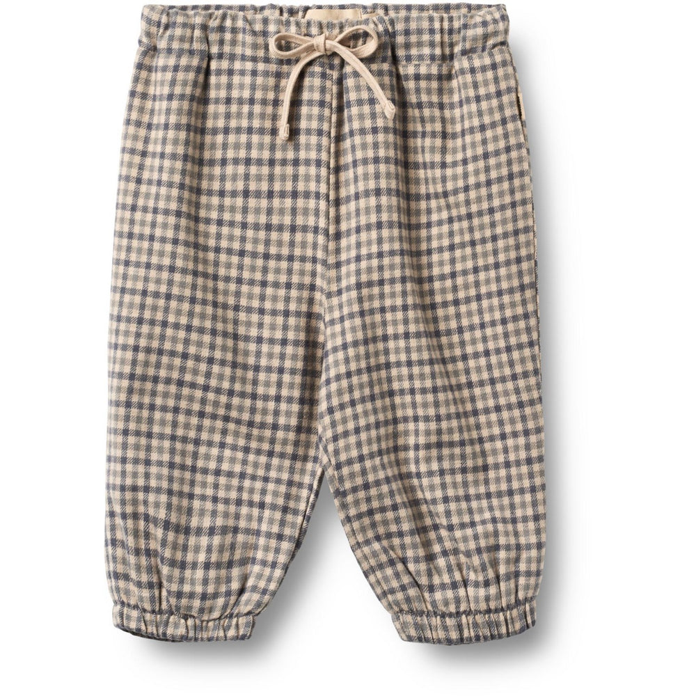 Køb Wheat Blue Check Bukser Lined Blake