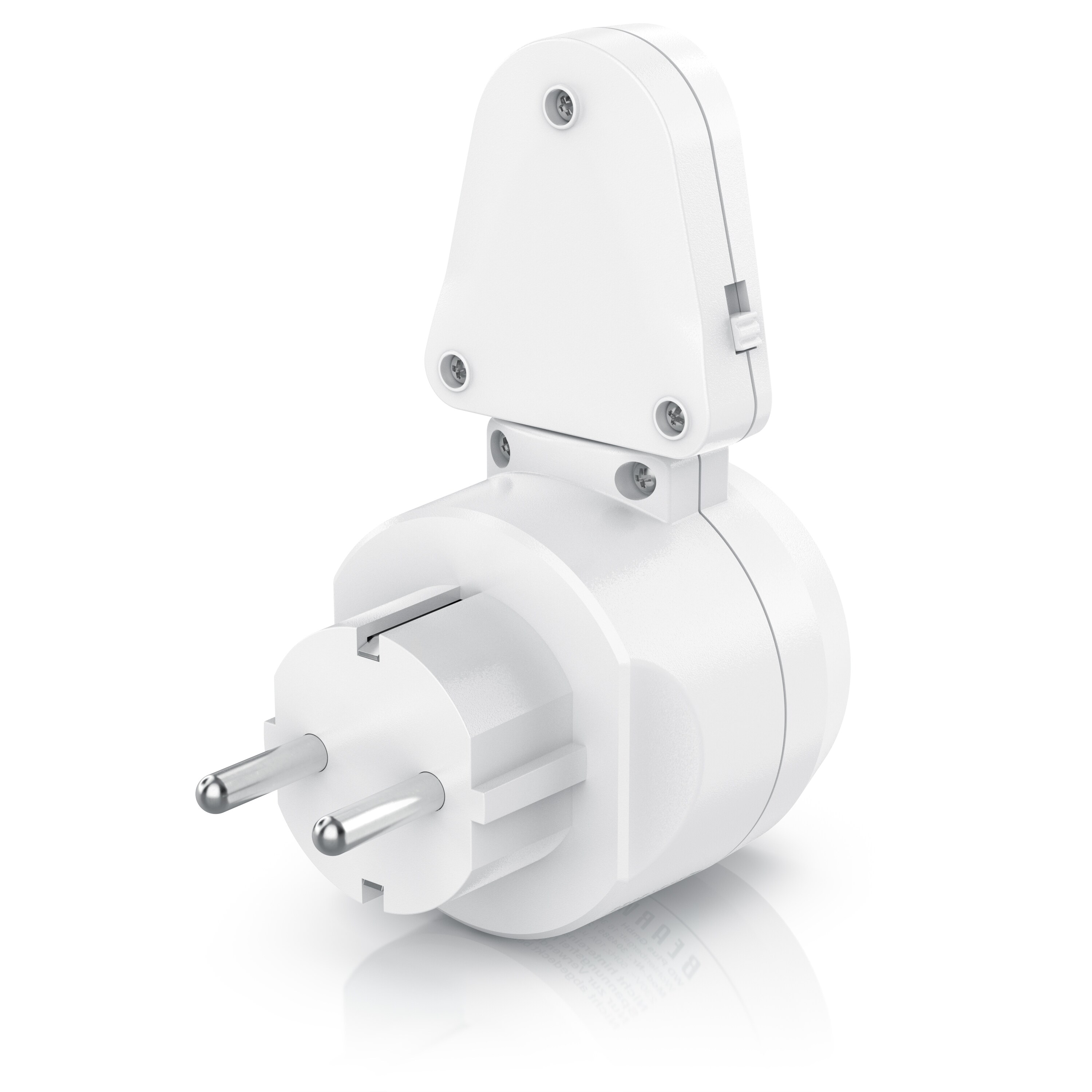 BEARWARE Steckdosen Bewegungsmelder mit Timer - Zeitschaltuhr digital - Lichtsensor 3, 600, 1200 Lux - PIR Infrarotsensor Bewegungssensor