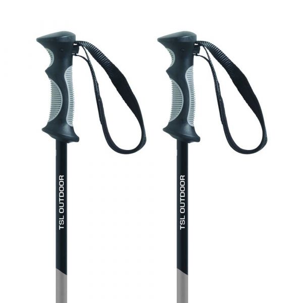 Tsl Outdoor Bastões Ski Touring Hiking Alu 2 Black / Silver