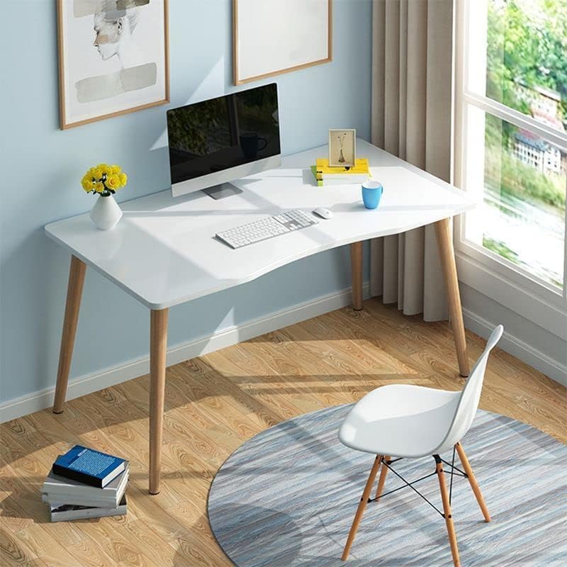 Moderner Computertisch für das Homeoffice – Mehrzweck-Arbeitsplatz aus Holz mit Schubladen, leicht zu montierender Arbeits- und Schreibtisch (23,5