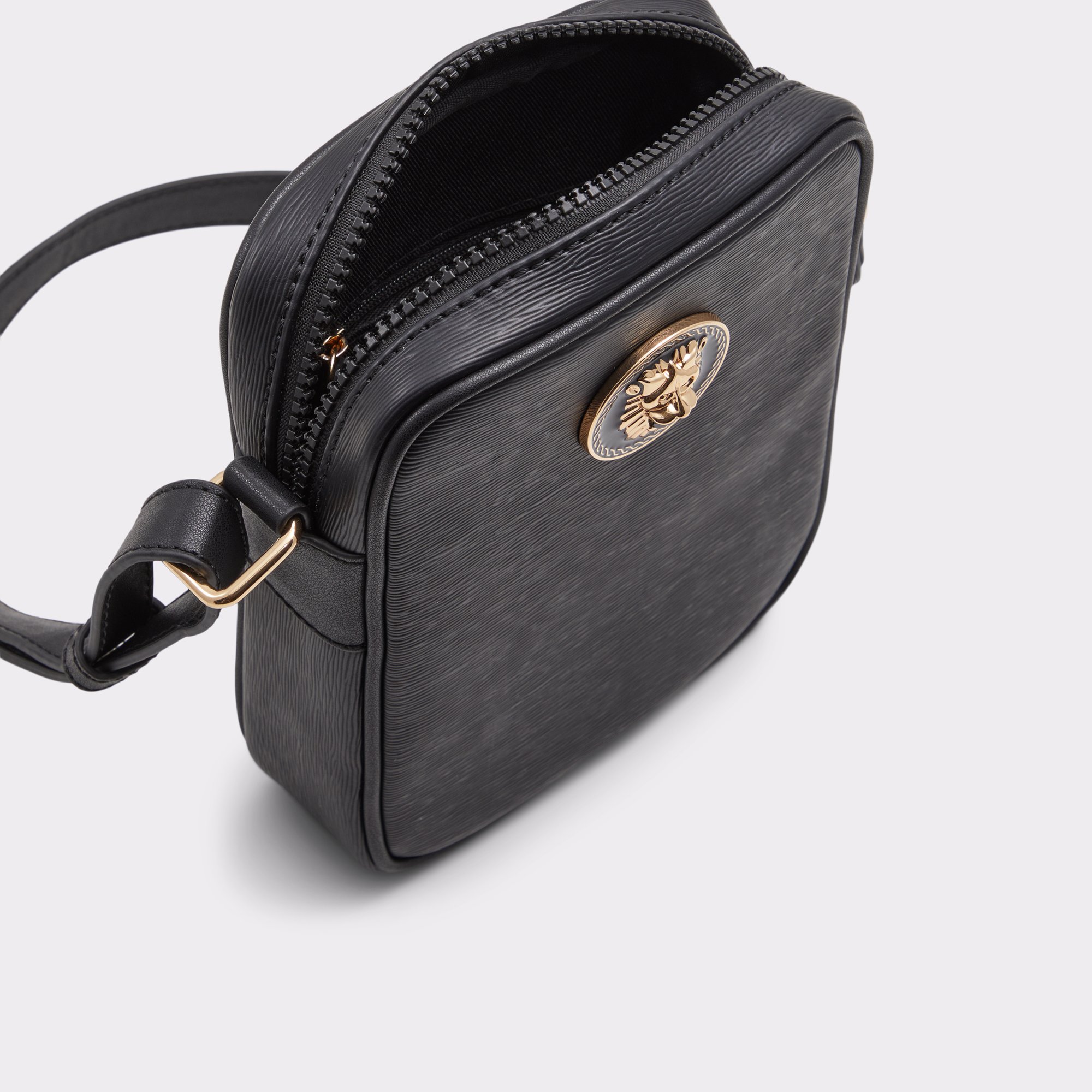 Picobaro Black Synthetic Smooth Men Bags & Wallets