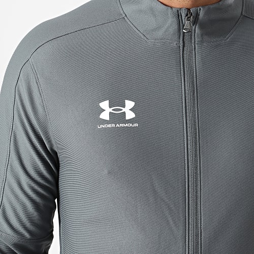 Veste Zippée A Bandes Challenger 1365412 Gris Ardoise