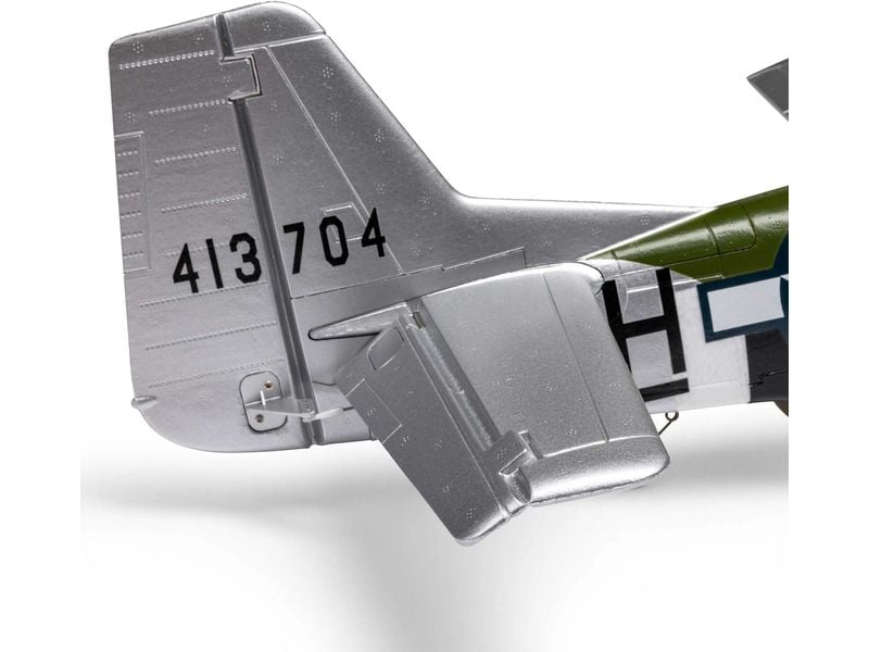 E-flite Warbird P-51D Mustang 1000 mm PNP Warbird-Modell für Einsteiger und erfahrene Piloten