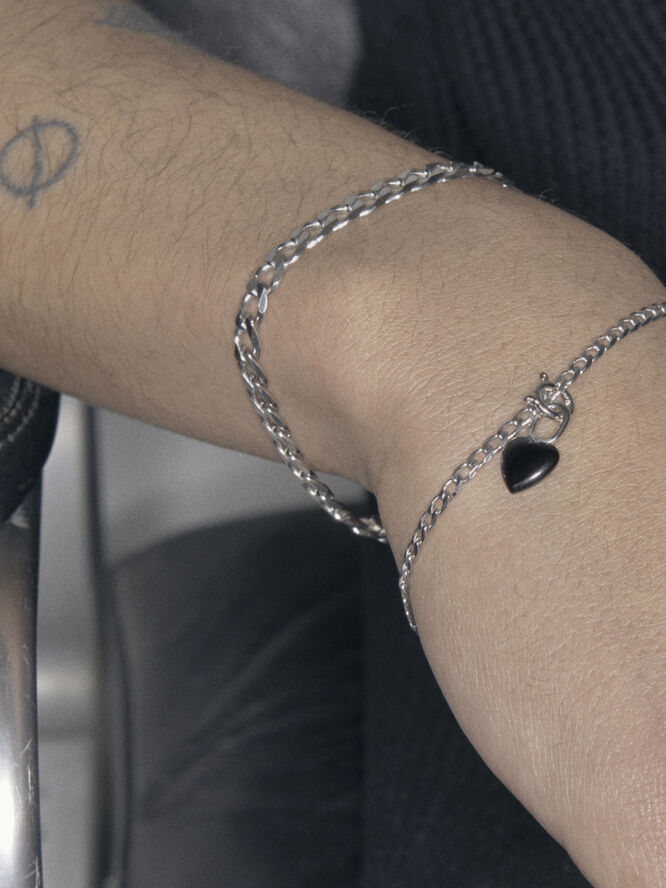 Maria Black Forza Bracelet Silver