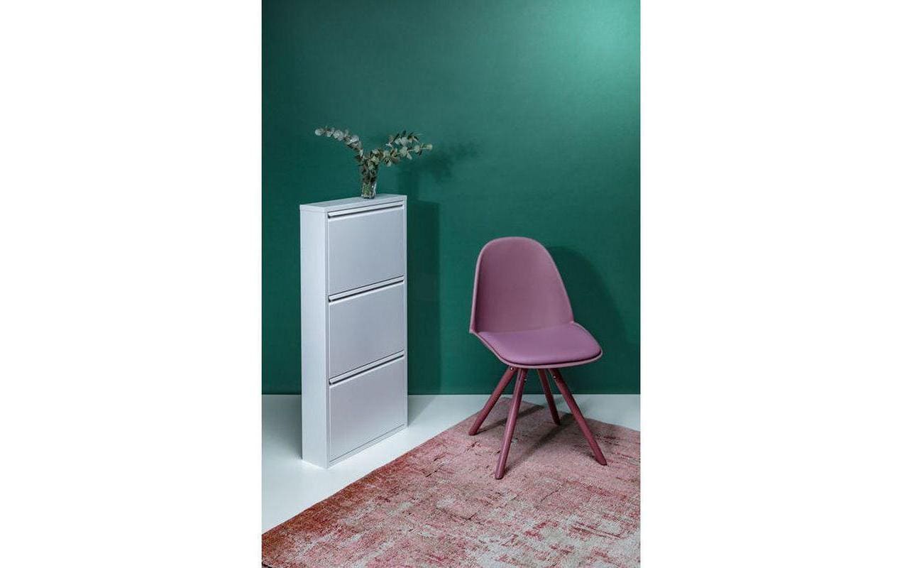 Schuhschrank Caruso 100 x 50 cm, Weiss<br>Schuhmöbel
