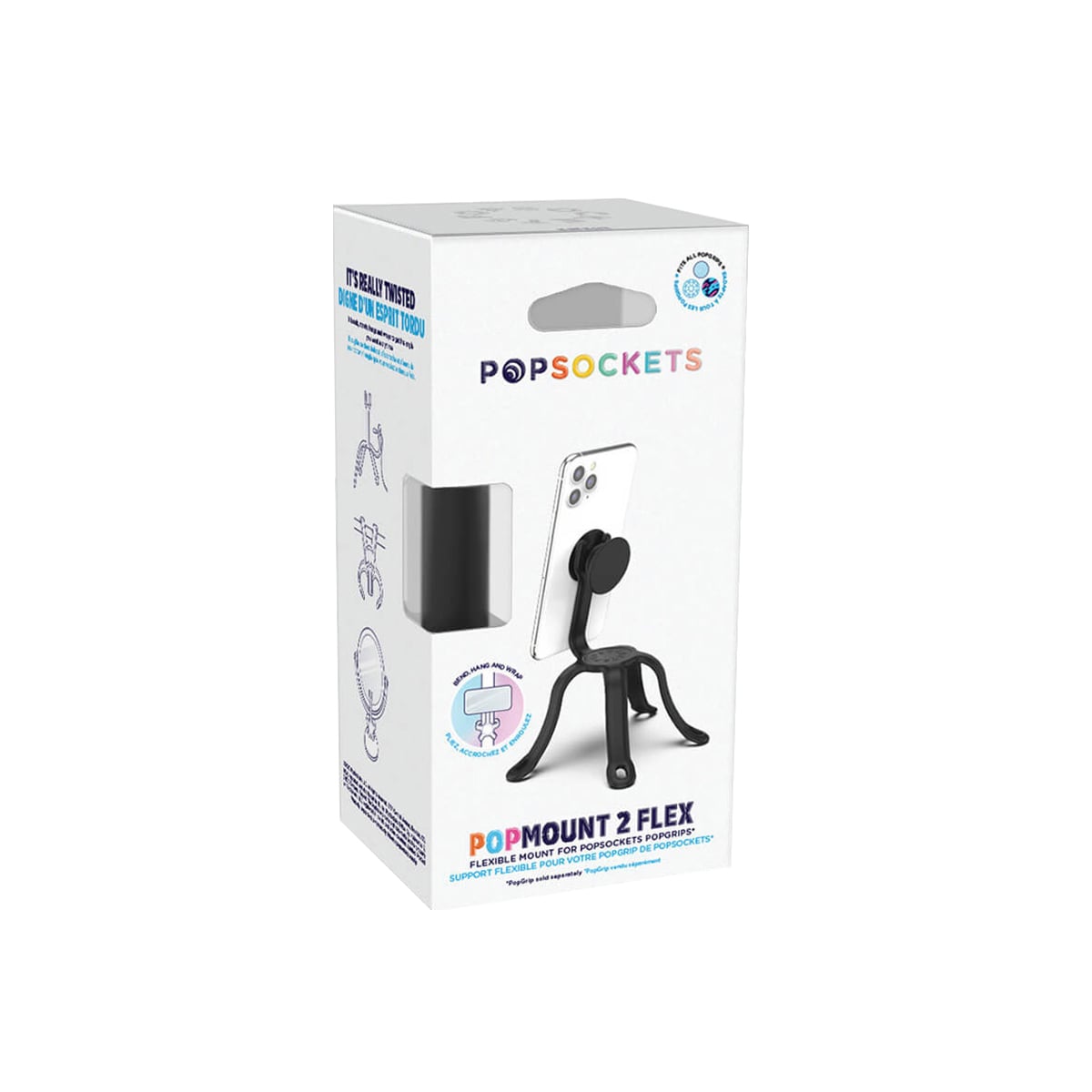 Popsockets PopMount 2 Flex multi-overflateholder til popgrips