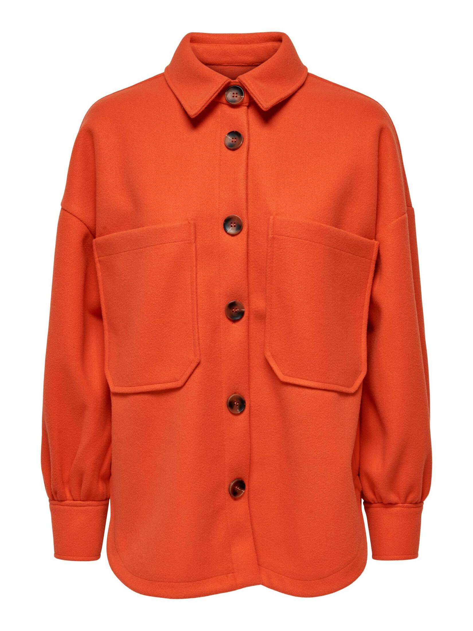 Only| Damen Hemdjacke ONLWEMBLEY L/S OVS SHORT SHACKET CC