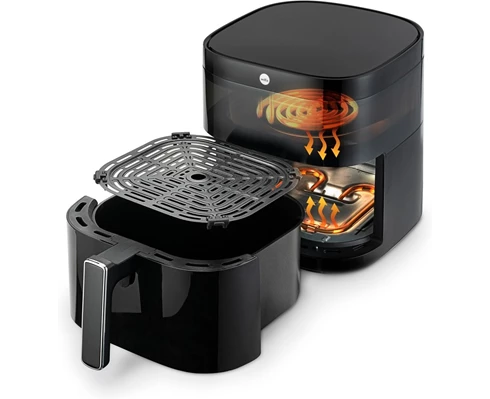 Wilfa AFD-6.0B Airfryer dual heating