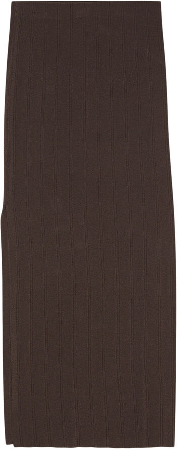REMAIN Midi Skirt Chocolate plum (brown)