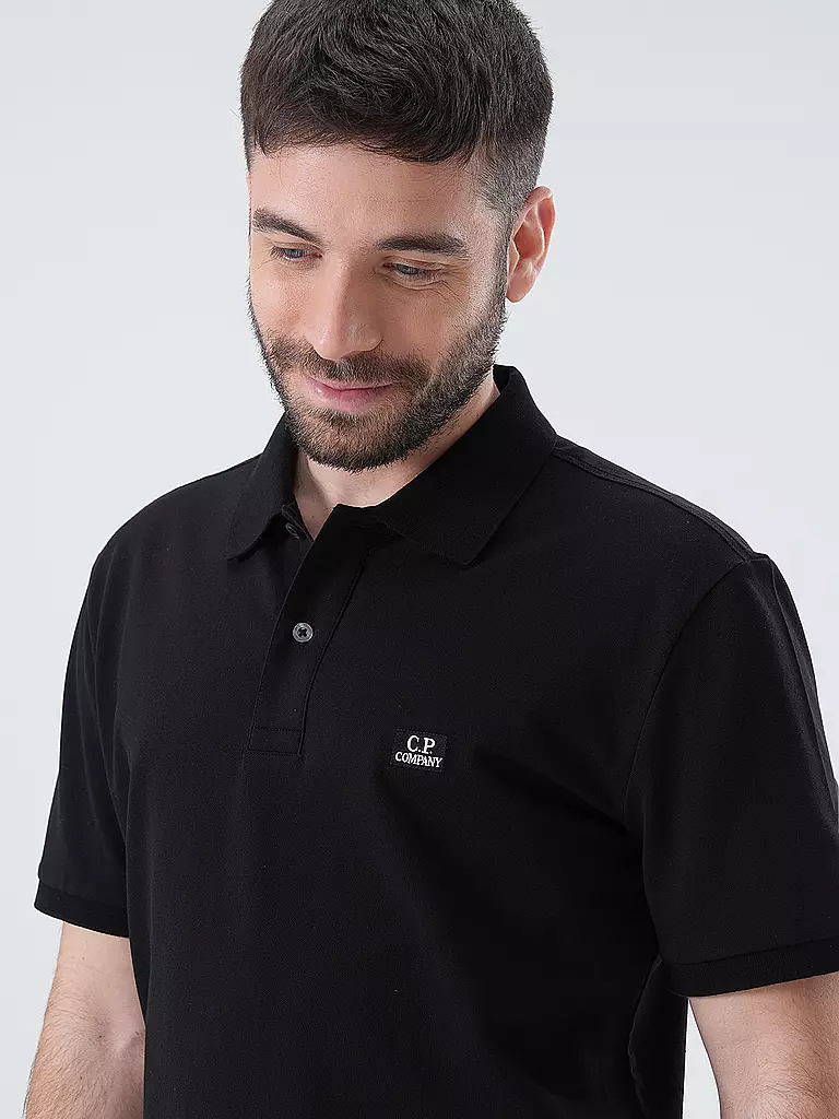 CP COMPANY Poloshirt schwarz