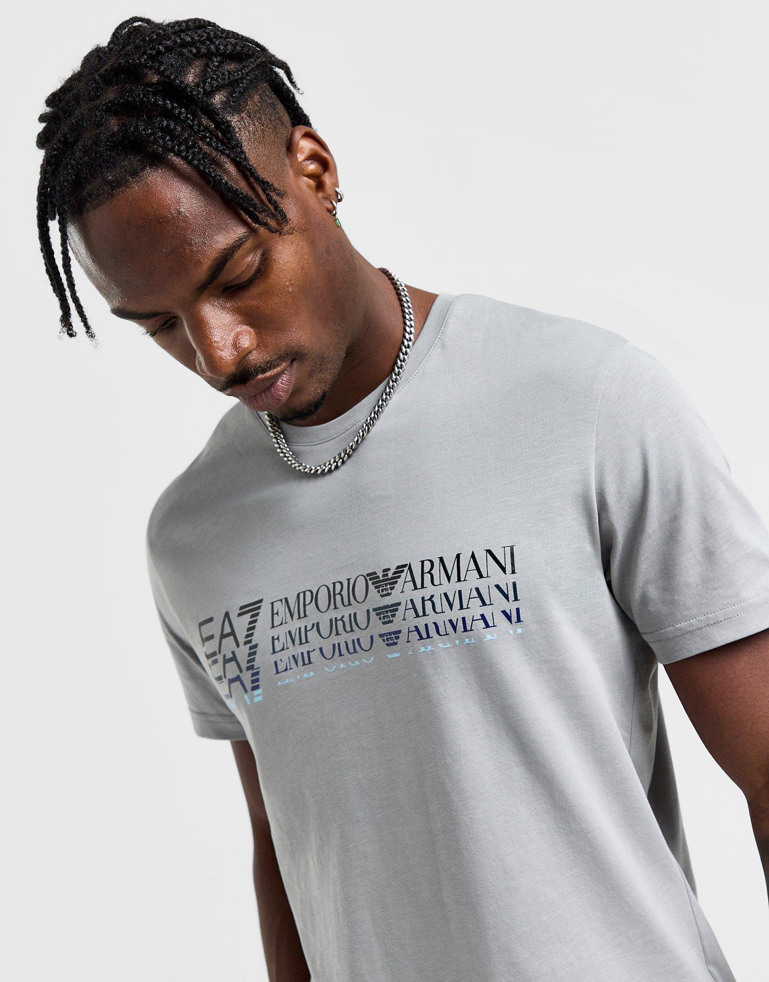 EA7 Emporio Armani T-shirt Fade Homme