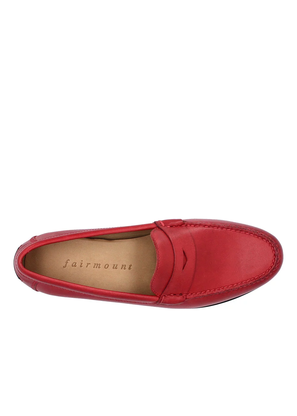 MOCASSIN P. PENNY CUIR RUBY