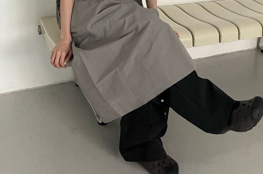 SeoulPop - Effen midi-tankjurk