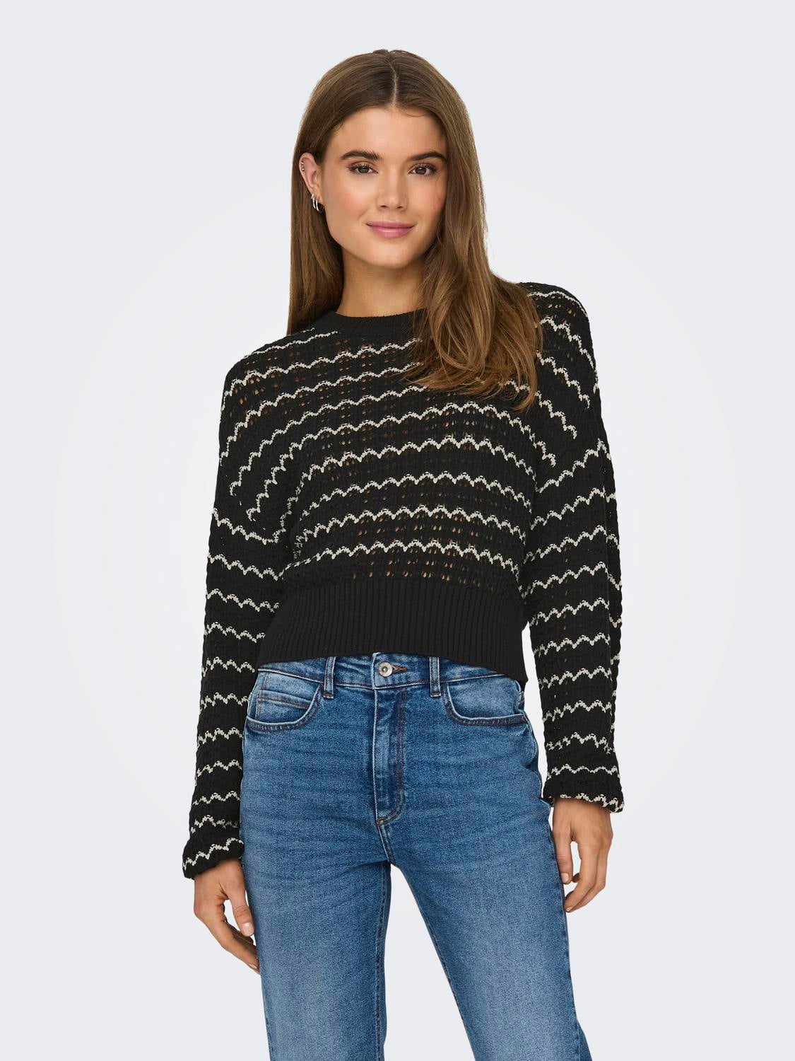 ONLASA Strickpullover Black
