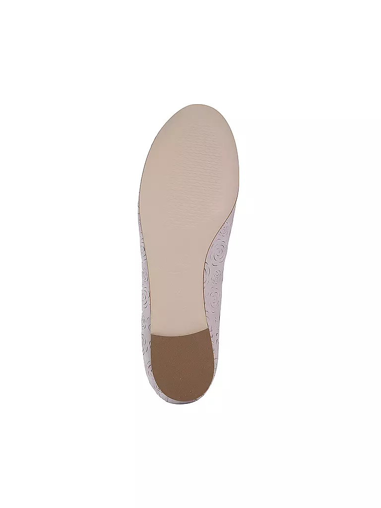 DIRNDL & BUA Trachtenschuhe - Ballerinas beige