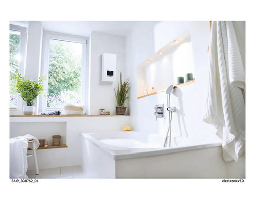 Vaillant VED E 24/8 Comfort Doorstroomverwarmer, Drukvast, Elektronisch, 24 kW