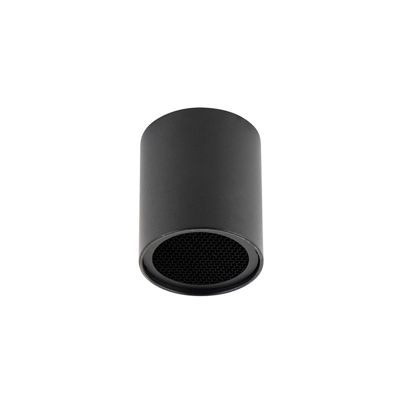 Design opbouwspot zwart GU10 50mm - Tubo Honey