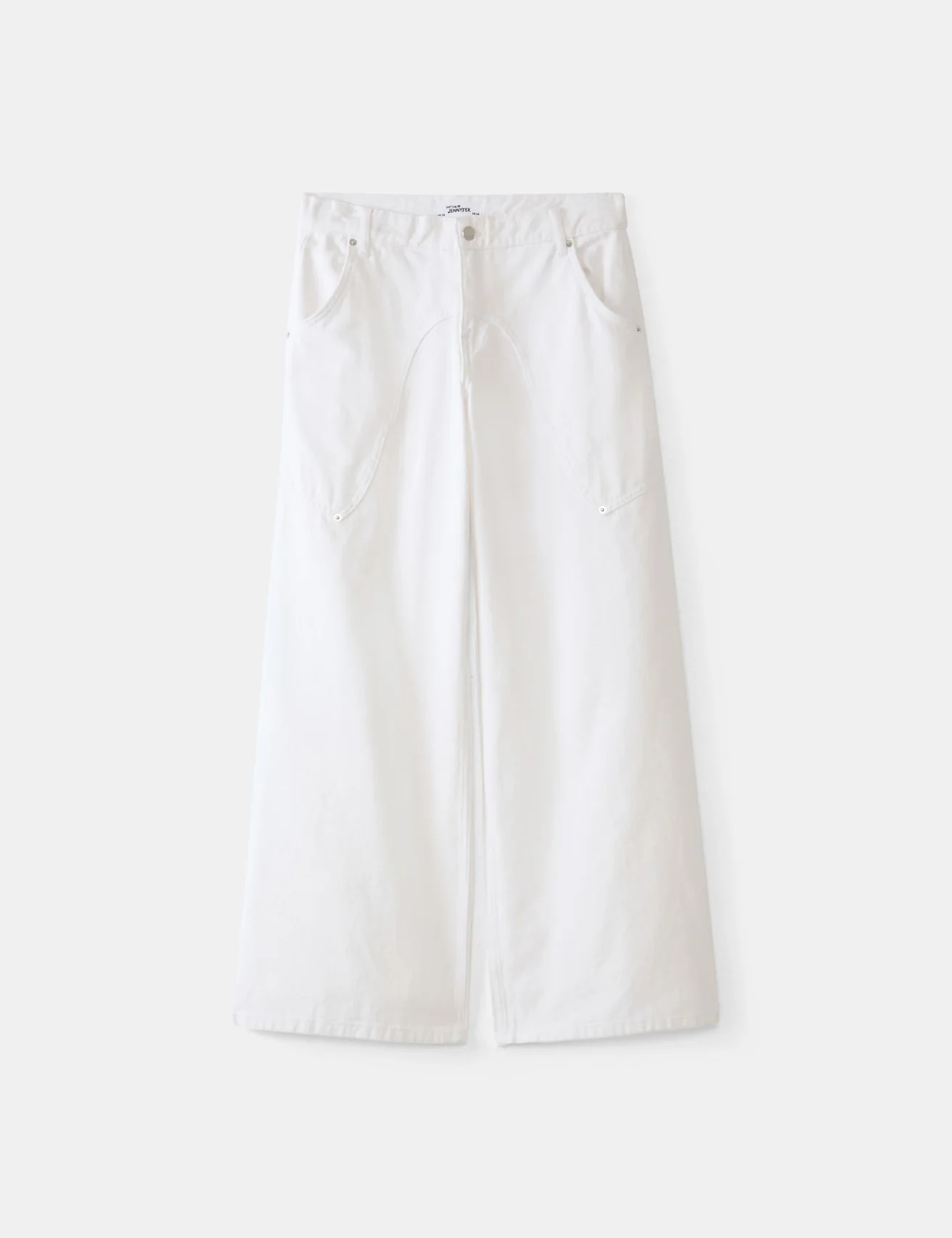 Jean maxi wide leg blanc