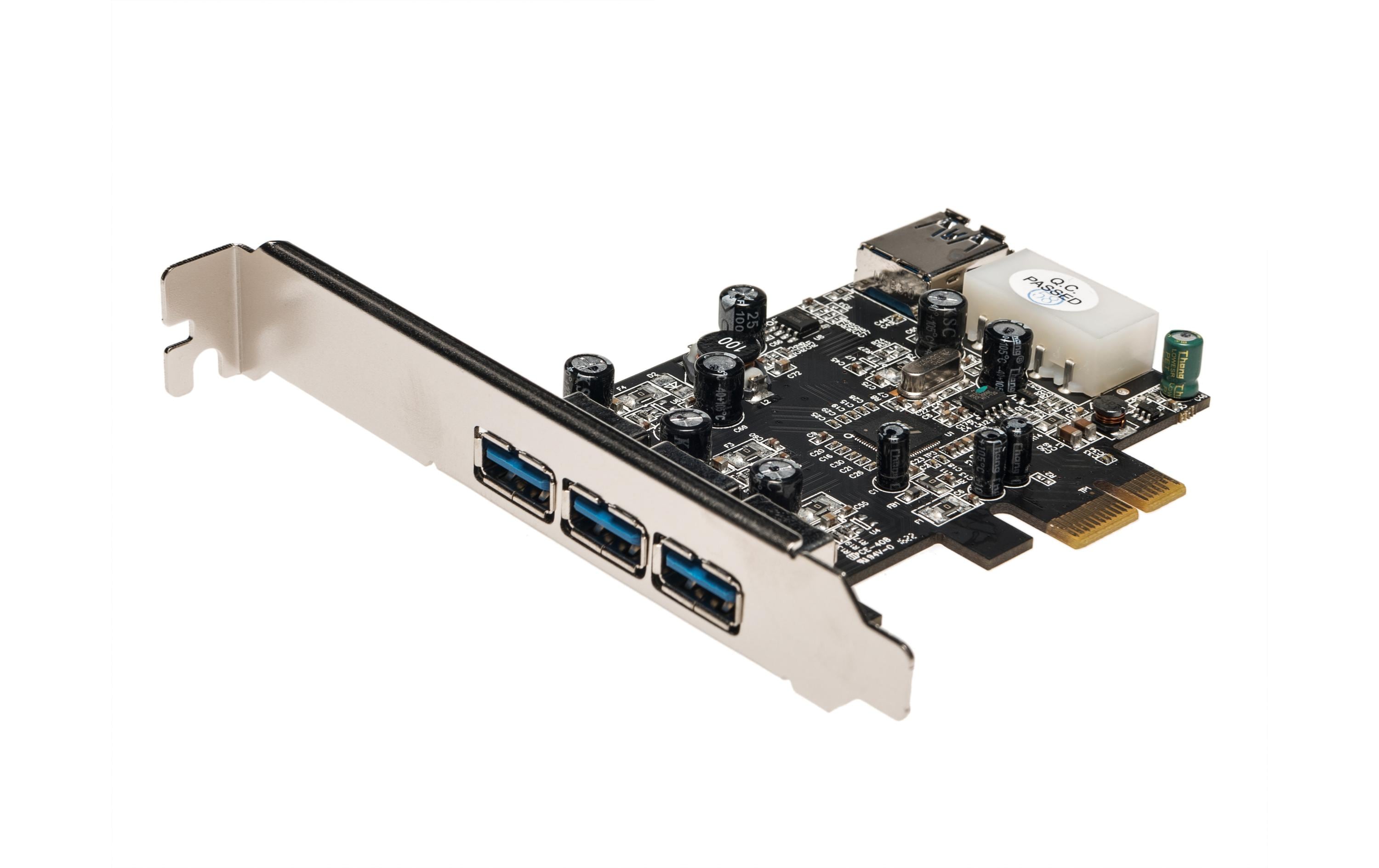 PCI-Express-Karte 89281 USB 3.0 Typ-ADrei zusätzliche USB-3.0-Ports