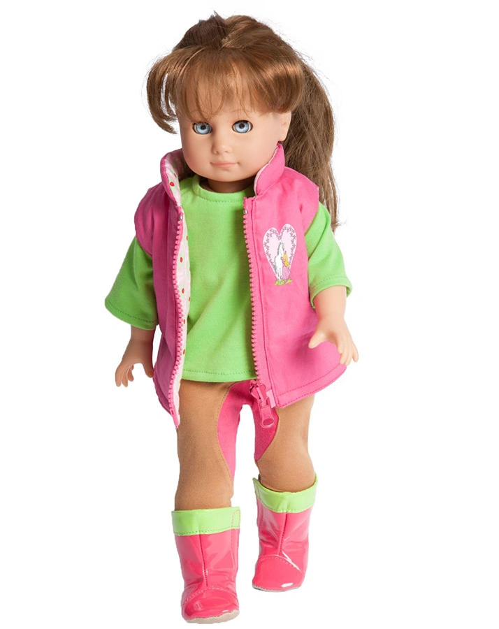 Puppenkleidung REITEROUTFIT 3-teilig klein (28-35 cm)